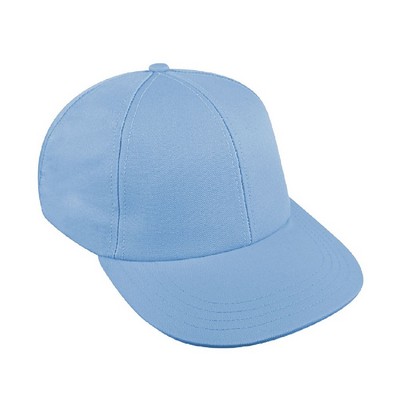 USA Made Low Style Solid Color Twill Cap w/Hook & Loop Closure