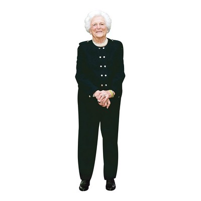 Barbara Bush Cardboard Cutout Stand Up| Standee Picture Poster Photo Print