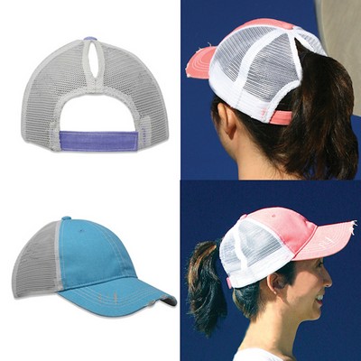 Ponytail Trucker Caps