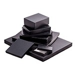 Great Lakes Black Leatherette Photo Box (6 1/4"x4 1/4"x2")