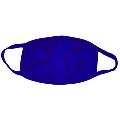 Blue Cotton Face Mask