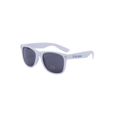 Rubberized Solid Color Custom Sunglasses