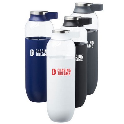 27 oz. Strike Tritan Plastic Water Bottles with Carrier Handle