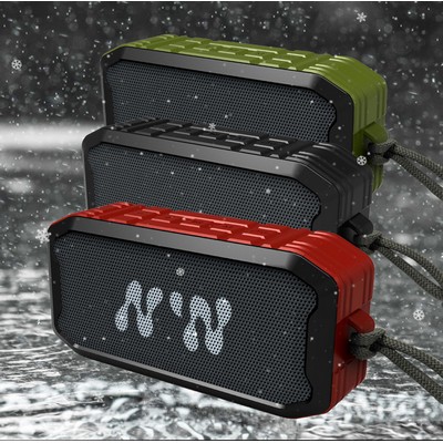 1200 mAh IP65 Waterproof Square Wireless Speaker