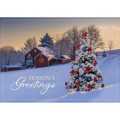 Country Morning Holiday Cards