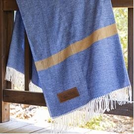 Denim Beachy Blanket (Laser Patch)