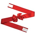 Single Faced Satin Faux Ribbon Bow (21"x5/8")