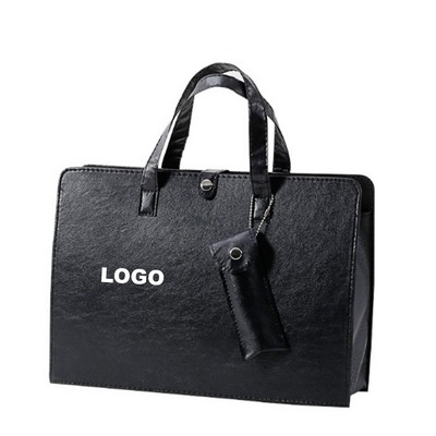 Custom Logo Wine Carrying Tote Bag