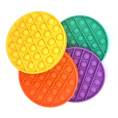 Silicone Push Pop Bubble Fidget Toy (Circle)