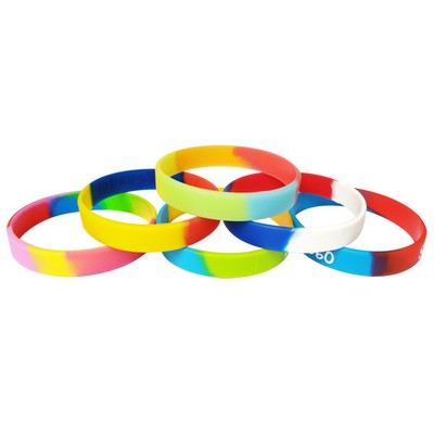 Segmented Customized Silicone Bracelet