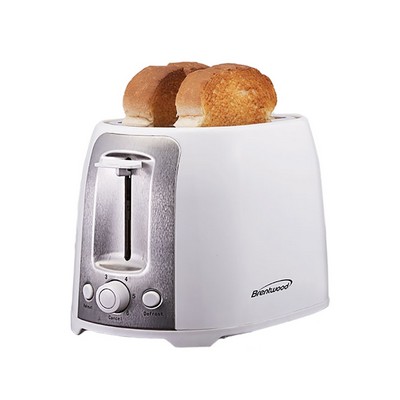 White 2 Slice Cool Touch Toaster