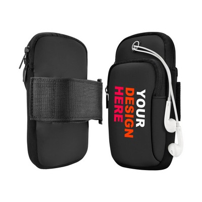 Running Waterproof Arm Bag with Earphone Hole