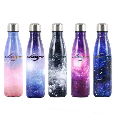 Star Series Bowling-Shaped Stainless Steel Bottle 17oz.