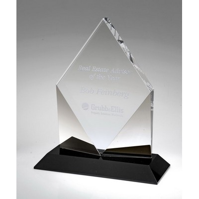 Greystone Crystal Award, 10"H