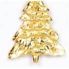 Stock Christmas Tree & Ornaments Casting Lapel Pin