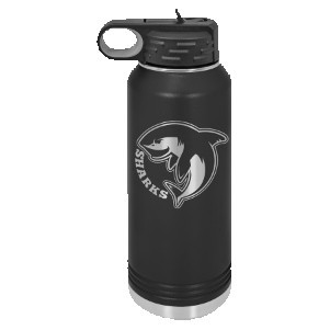 32 Oz. Black Polar Camel Water Bottle