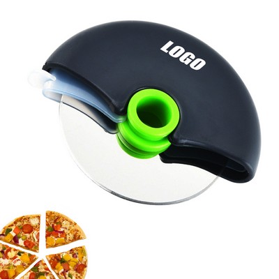 Steel Roller Pizza Cutter With Cover