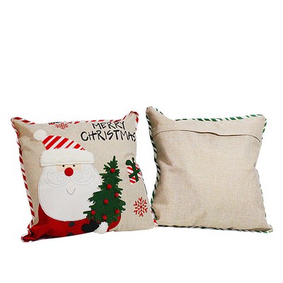 Embroidery Christmas PillowCase