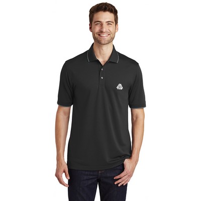 Port Authority® Dry Zone® UV Micro-Mesh Tipped Polo