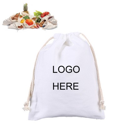 Canvas Storage Drawstring Bag