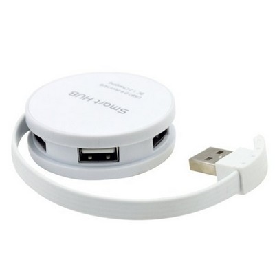 Round Shape 4-Ports Smart Hub