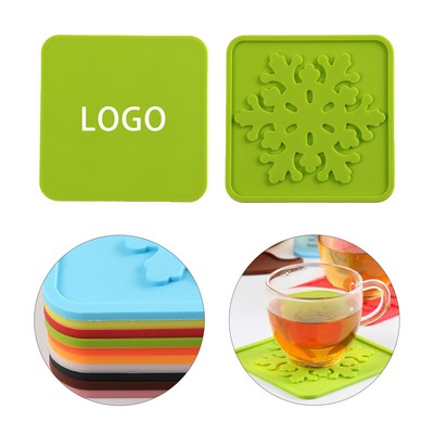 Silicone drink coasters