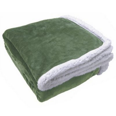 Sherpa Fleece Bed Blanket