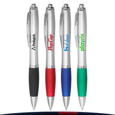 Maggie Plastic Colored Grip Gel Pens