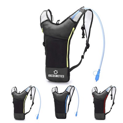 Hydration Backpack w/ 2L Water Bladder