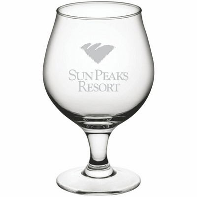 Deep Etched or Laser Engraved Acopa Select 16 oz. Belgian Beer / Tulip Glass