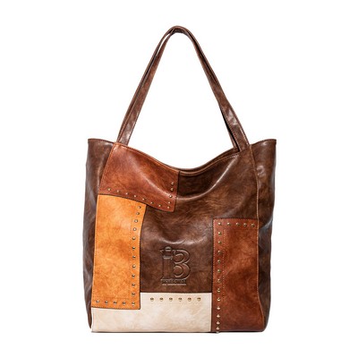 Large PU leather Tote Shoulder Bag