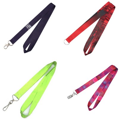 3/4" Durable Dye-Sub Lanyard