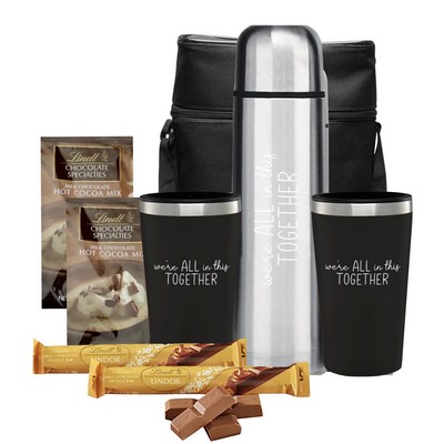 Drinkware Gift Set with Lindt Chocolate & Cocoa