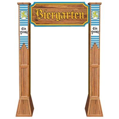 3-D Biergarten Archway Prop