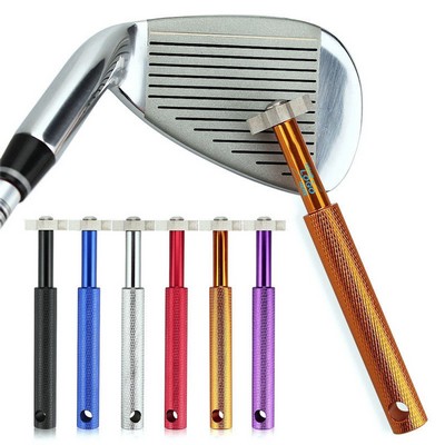 Premium Golf Club Groove Sharpener with 6 Heads