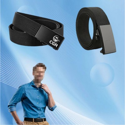 1.25 Inch Adjustable Men Ratchet Belt for Customizable Fit