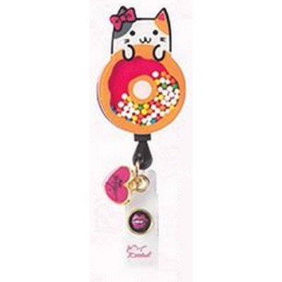 Cureology™ Koi™ Betsey Johnson Donut Kitty Badge Reel