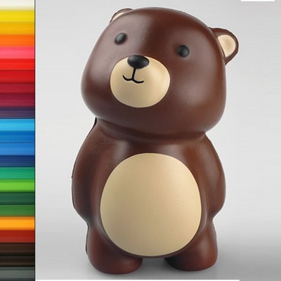 Cute Standing Bear Stress Ball