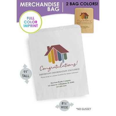 Merchandise Bag With Full Color Printing