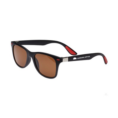 Adrenaline Rush Sunglasses (1 Color Imprint)