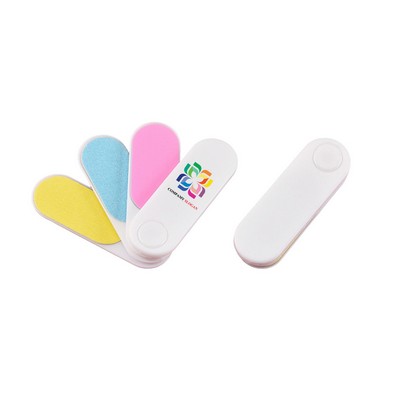 4 in 1 Fan Shaped Nail File