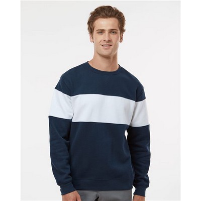 J. America Varsity Fleece Crewneck Sweatshirt