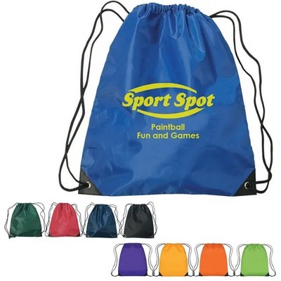 Large Drawstring Sports Pack ( 20" X 17" )