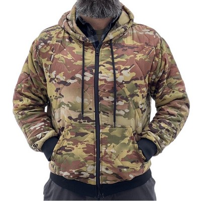 Tactical Poncho Liner Full Zip Hoodie