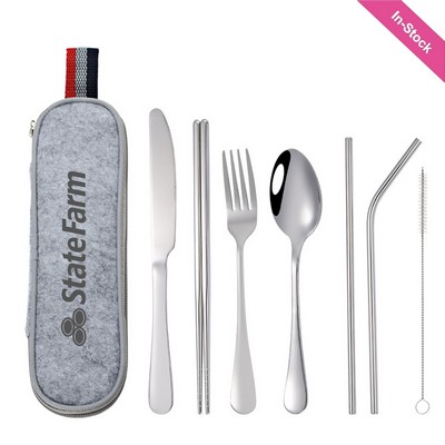 Premium 7pcs Stainless Steel Cutlery Set