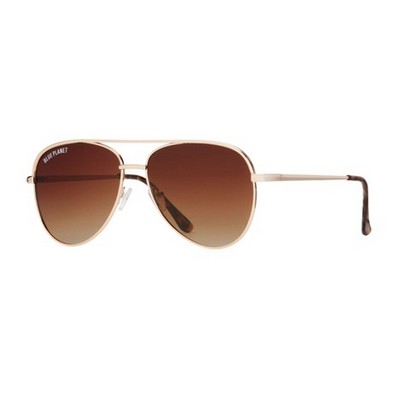 Jesse Eco-Process Polarized Sunglasses w/Gold & Tortoise Frame