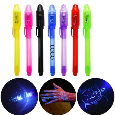 Invisible Ink Pen with UV Light