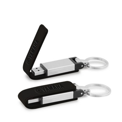 Kaneville Flip Leather USB Key Chain-32G