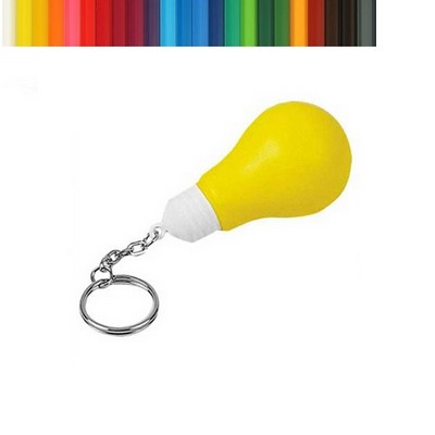 Bulb Stress Ball Keychain