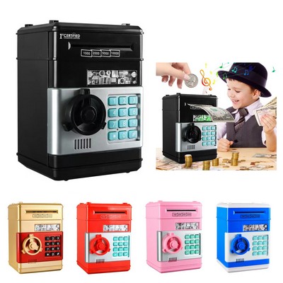 Electronic Password Piggy Bank w/Music